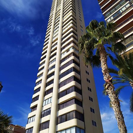Luminoso Apartamento en Primera Línea de Playa Benidorm Exterior foto